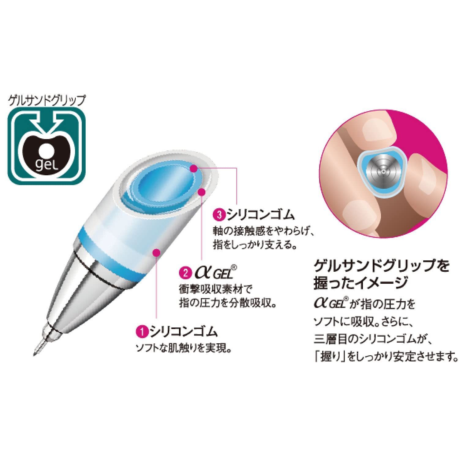  数量 三菱鉛筆 シャーペン アルファゲル 0 5 スイッチ ブラック 24 鉛筆 筆記具