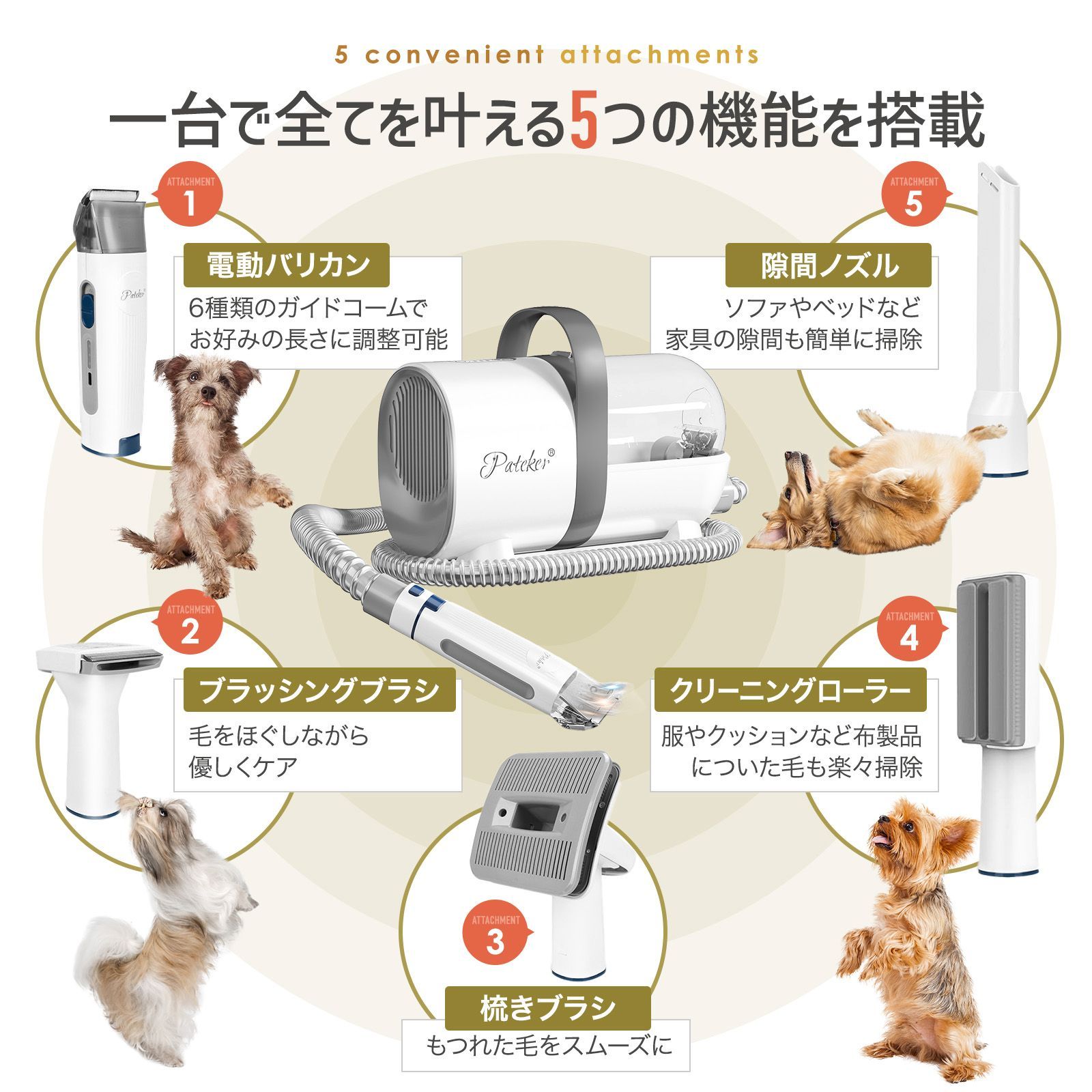 犬 バリカン