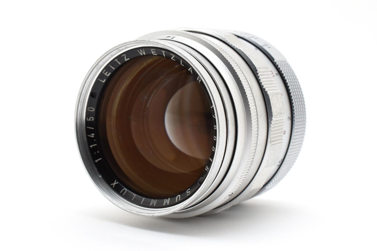 ライカ Leica SUMMILUX 50mm F1.4 初期型 178万台 Mマウント用 完動品 003P943A507167