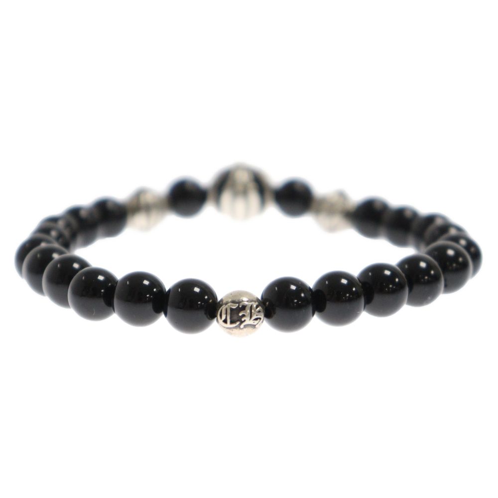 クロムハーツ Chrome Hearts 8mm BEAD ビーズブレスレット 中古 SJ02