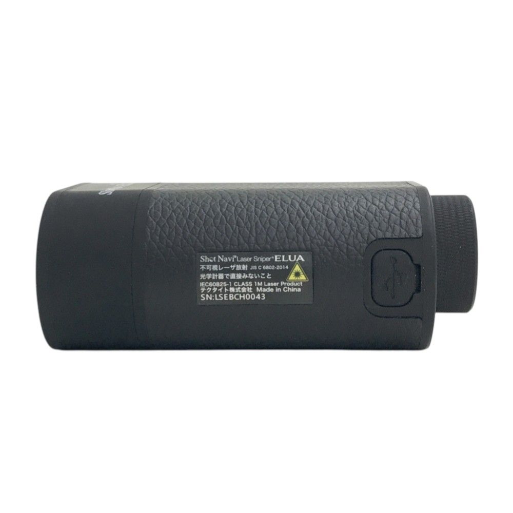 SHOT NAVI ショットナビ Laser Sniper ELUA レーザー距離計  ブラック系  [240101491183] ゴルフウェア ストスト ShotNavi Shot Navi ゴルフレーザー距離計 Laser Sniper ELUA