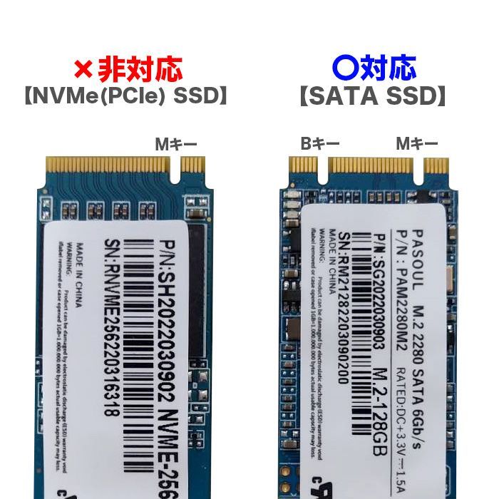 PASOUL SSD 256GB NVMe M.2 2280 PCIe Gen 3.0 x2 3D TLC 省電力 最大