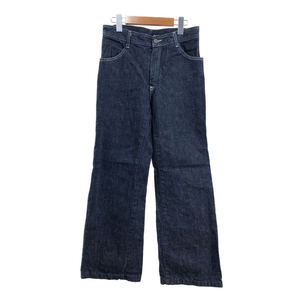 90年代 フランス製 CHARLOT In AMERICA デニムパンツ ユーロ ブルー (メンズ 42) 中古 古着 S0109