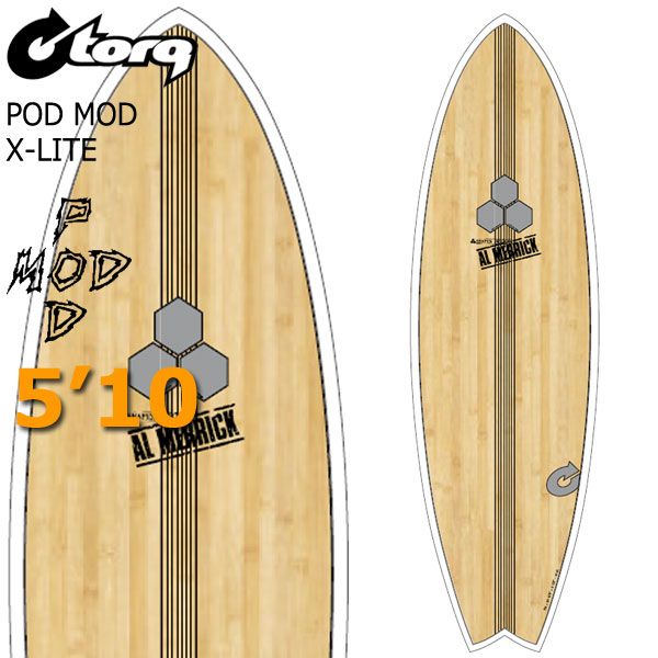 2023 TORQ CHANNELISLAND JAPAN LTD PODMOD X-LITE EPS 5'10 / アルメリックポッドモッド チャンネルアイランド 営業所止め 送料無料 サーフィン 5'10