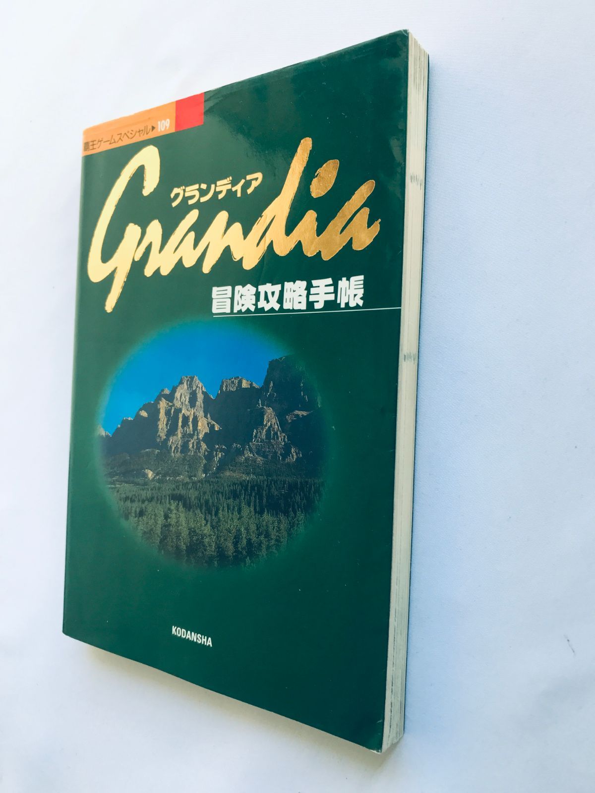 グランディア 冒険攻略手帳 SS ガイド 攻略本 初版 マップ Grandia