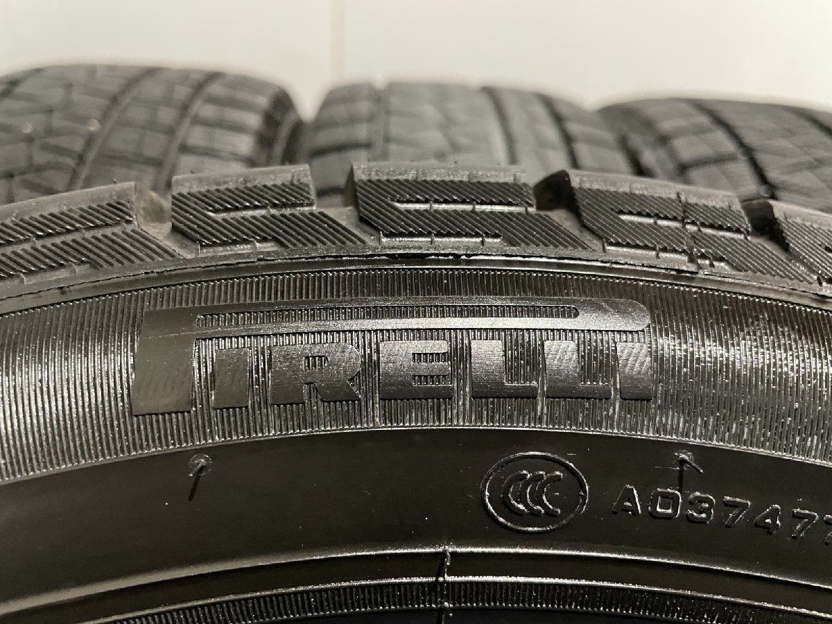 PIRELLI ICE ASIMMETRICO + 225/45R17 17インチ スタッドレス 4本 19年製 バリ溝 VW/ゴルフ/パサート audi/A3等　(MTX96)