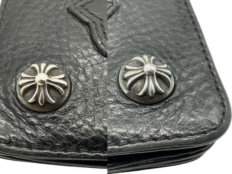 CHROME HEARTS クロムハーツ - ブラック 1ZIP 1ジップ クロス