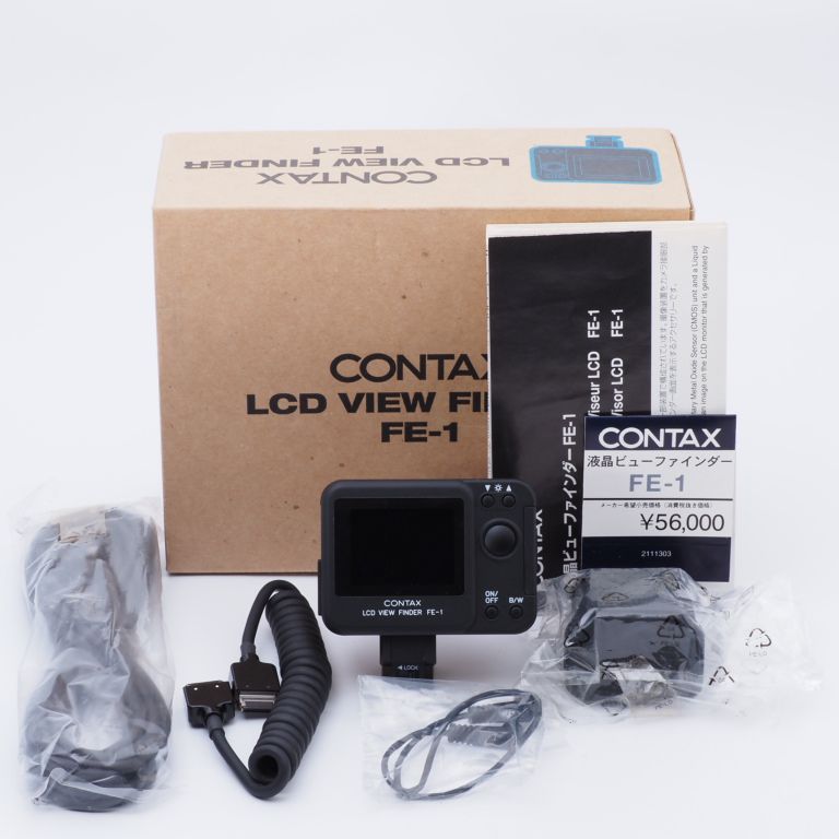 CONTAX コンタックス LCD-VIEW FE-1 液晶ビューファインダー カメラアクセサリ 箱付 - メルカリ