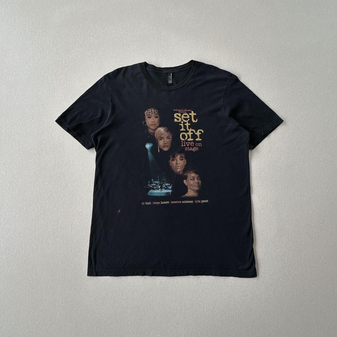 90s ムービー 映画 セットイットオフ プリントTシャツ set it off