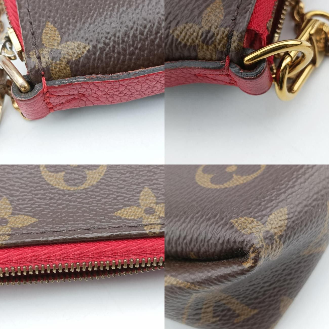 クラッチモノグラム ブラウン系×スリーズモノグラムキャンバス×カーフレザーM41638CA5125