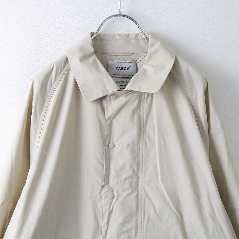 YAECAアウター YAECA ジップコート ショート KUSAKI YELLOW 【13507】YAECA