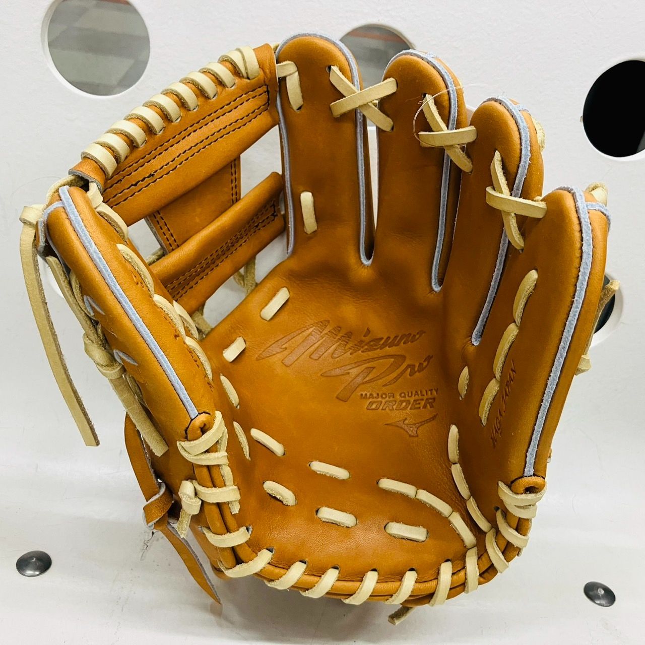 ミズノプロ　オーダーグローブ　HAGAJAPAN 美品 Mizuno Pro 硬式 グローブ 限定 MIZUNO ミズノプロ HAGA JAPAN