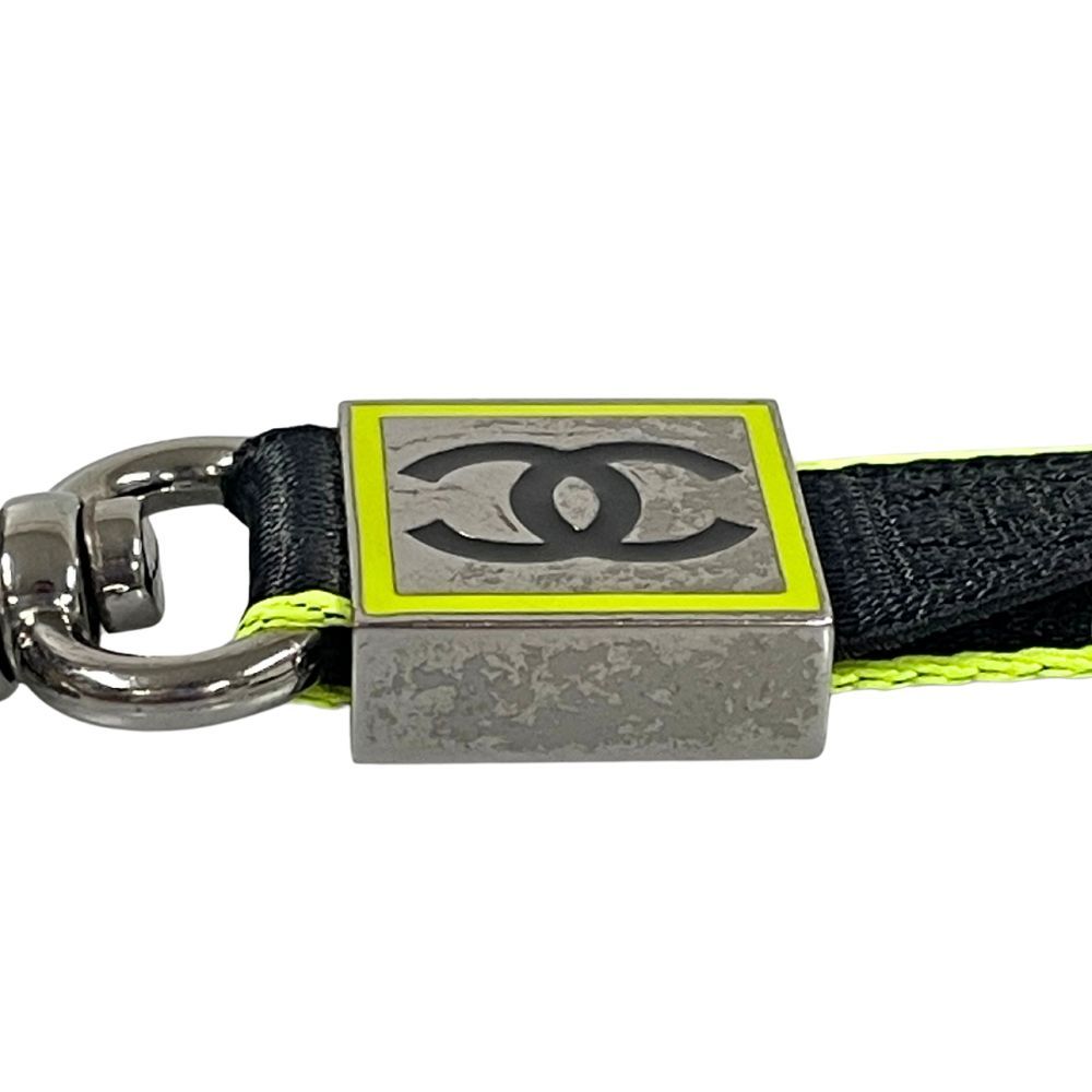 CHANEL シャネル 04 A ココマーク ネック ストラップ ブラック フリー  
