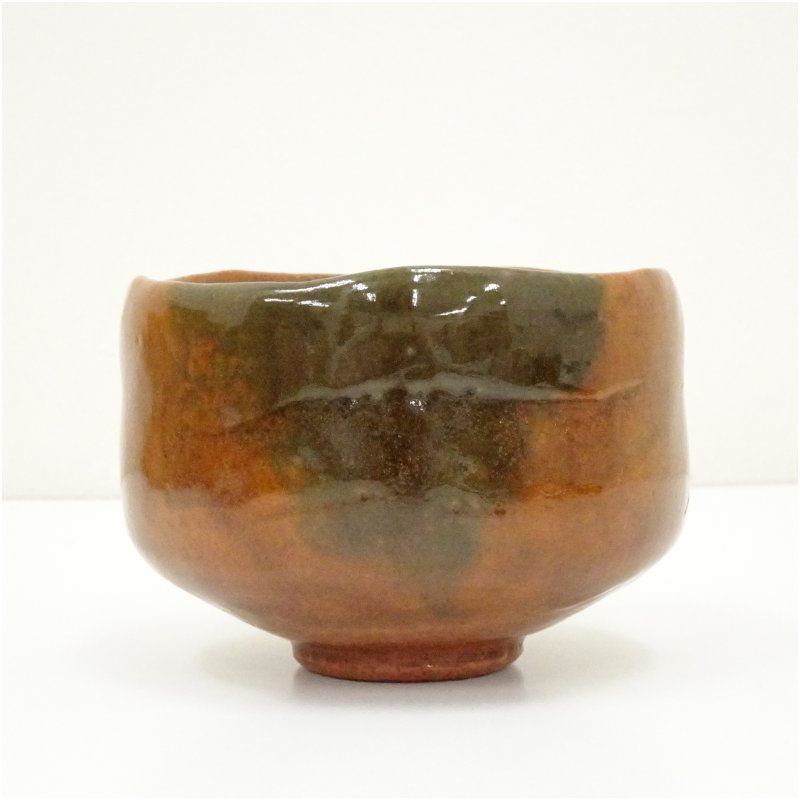 大樋焼 松雲窯 泉喜仙造 茶碗（共箱） 茶道 抹茶 卸売 おしゃれ 抹茶