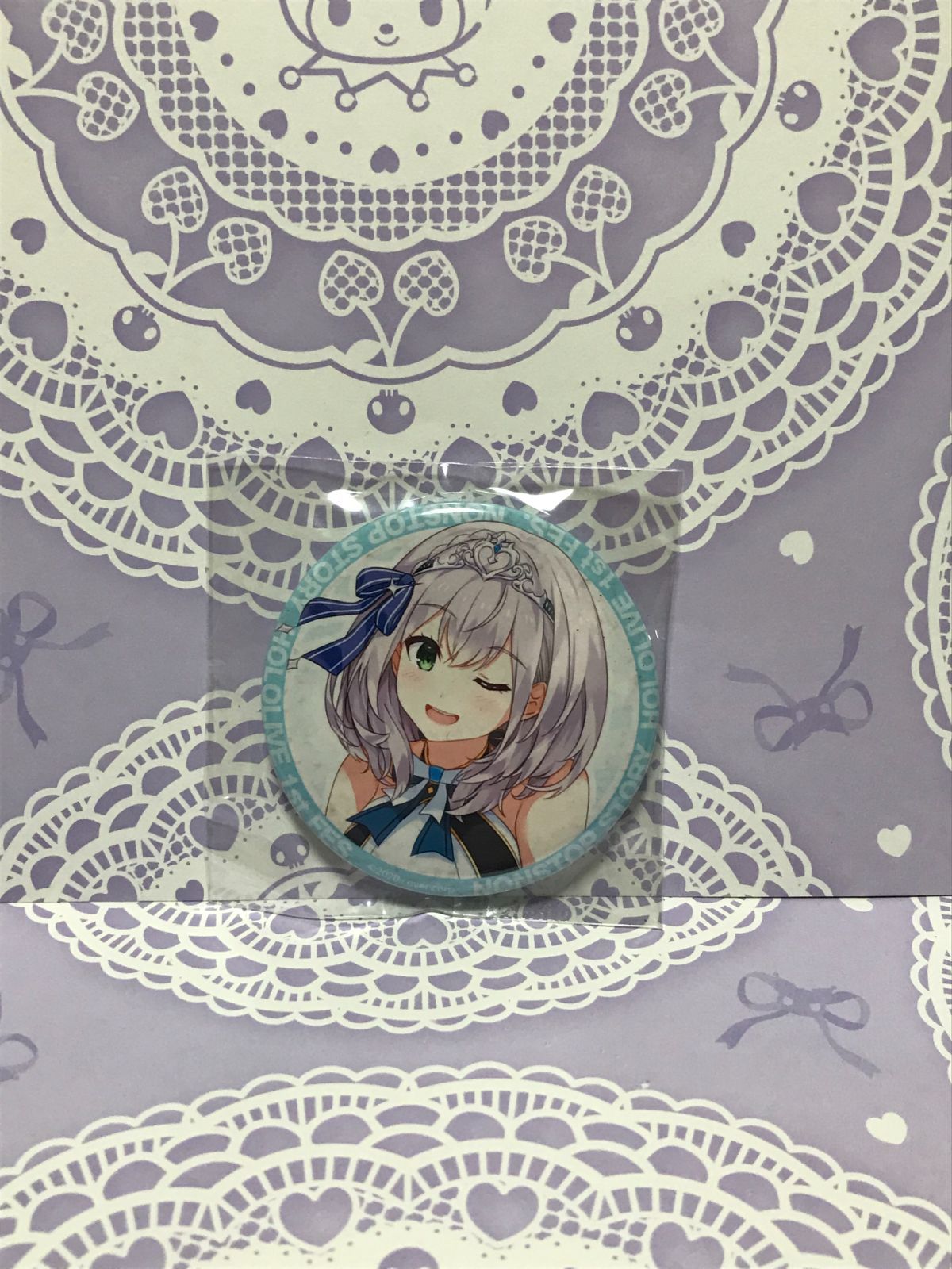 VTuber ホロライブ 白銀ノエル ノンストップストーリー 缶バッジ ホロライブ 白銀ノエル ノンストップストーリー 缶バッジ - メルカリ