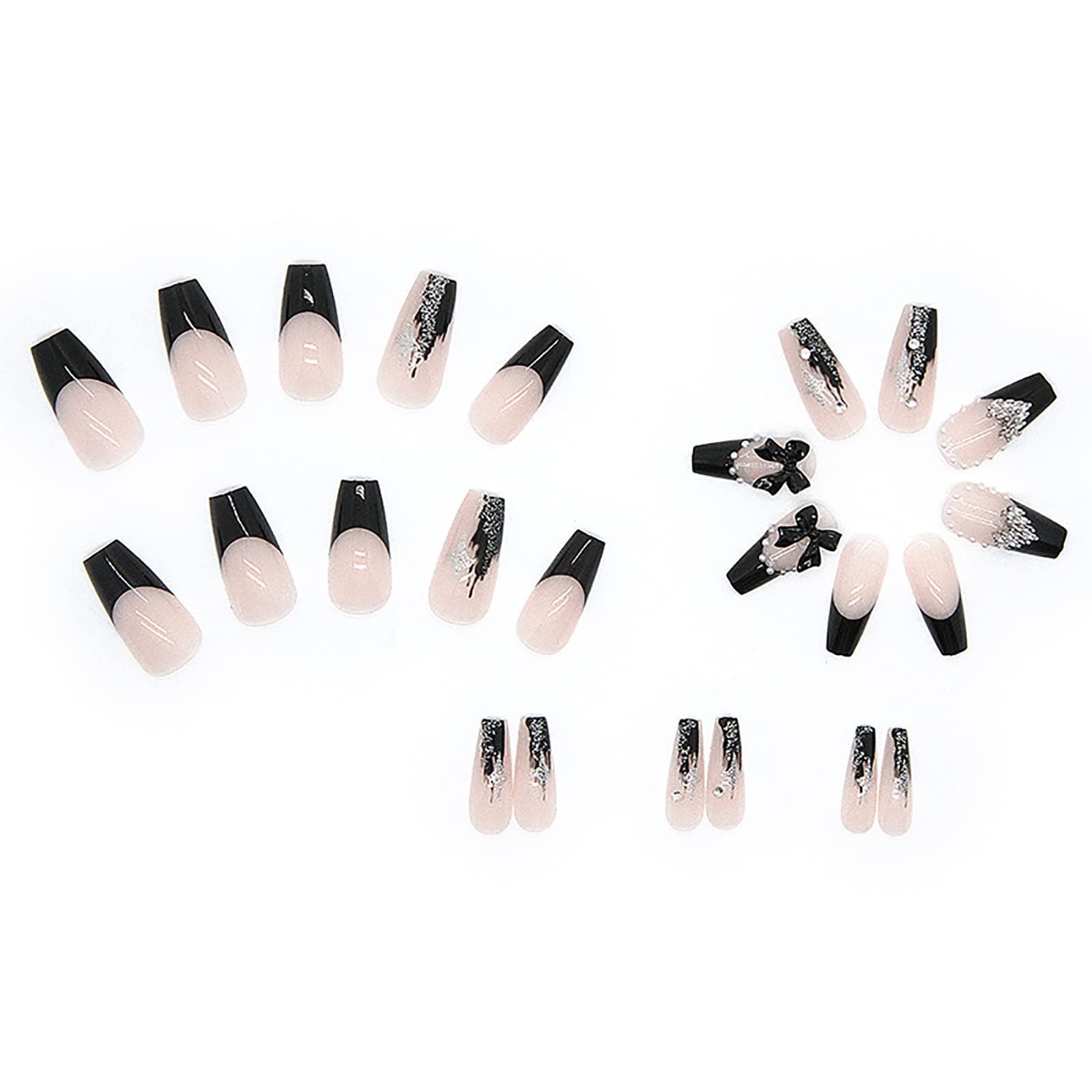 ラスト1点】ネイルチップ 付け爪 Lwenjing チップ 3D ネイル