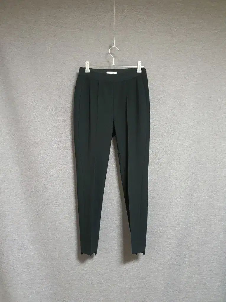 TIME タイム TIME レタリング ウエスト バンディング クロップド スラックス パンツ 44 サイズ