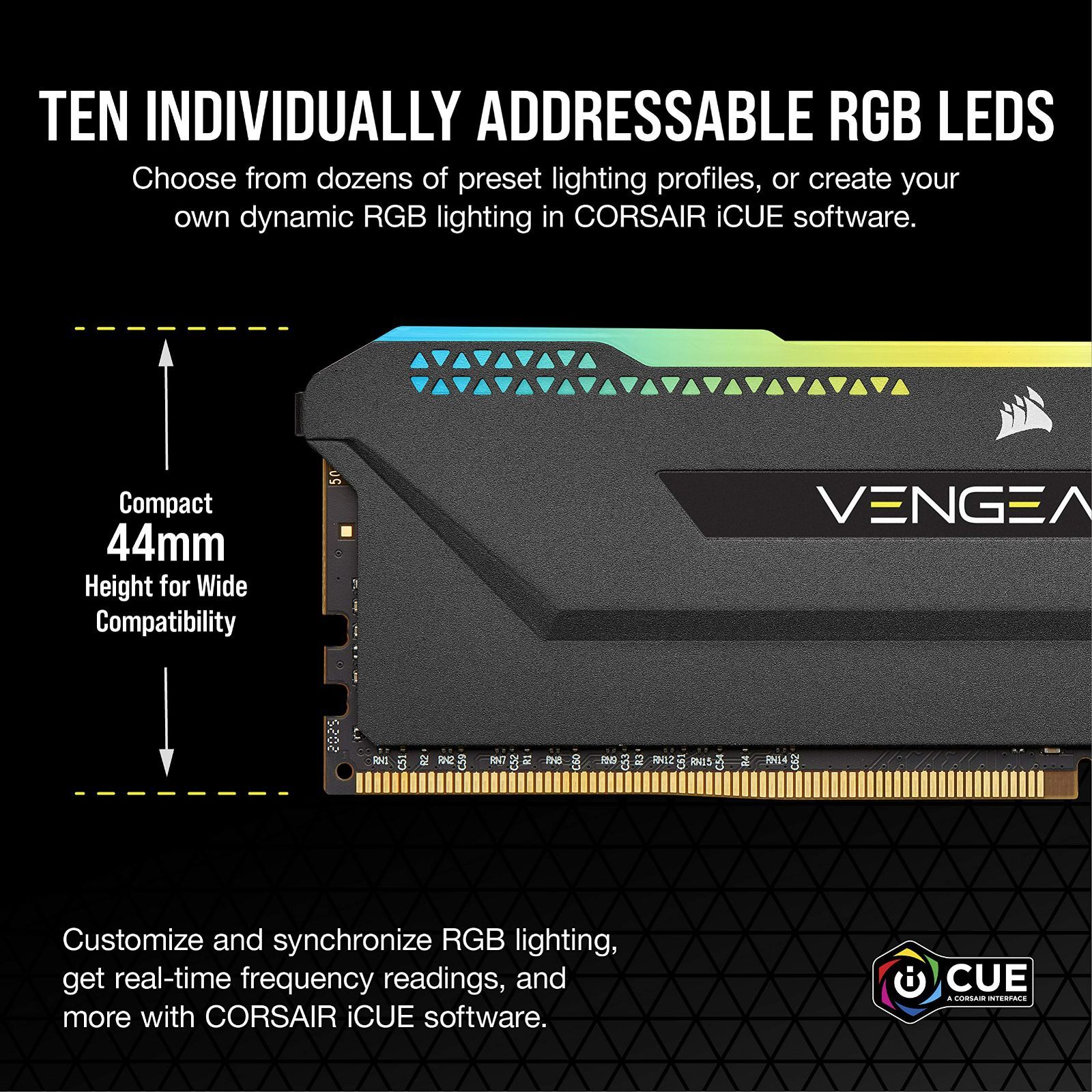 新着商品】SLシリーズ 16GB PRO RGB VENGANCE [8GB×2枚] メモリ