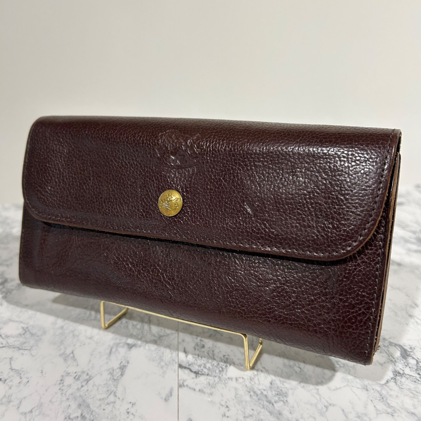 イルビゾンテ IL BISONTE ロングウォレット 長財布 レザー