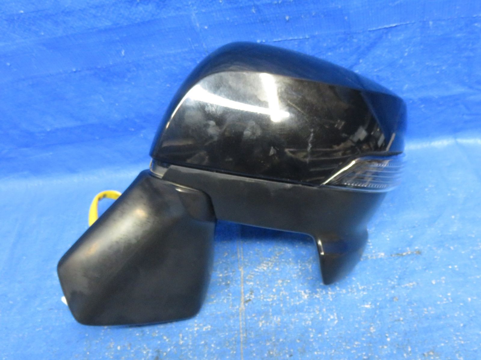 LA7018 スバル SJG フォレスター STi 左 ドアミラー 助手席 サイドミラー ウインカー付 純正 D4Sブラックシリカ SJ5 欠損