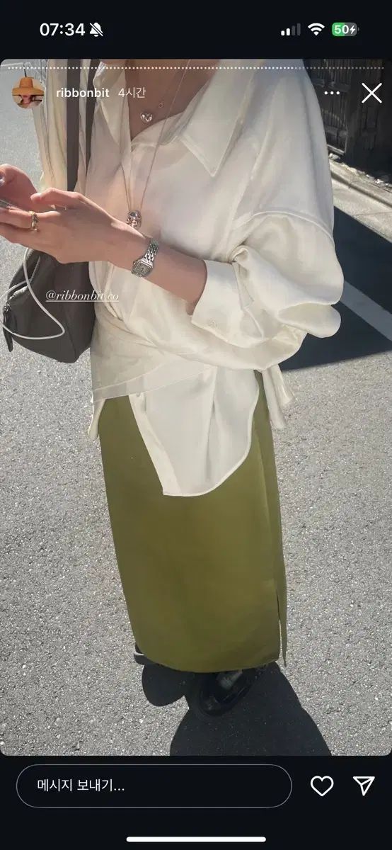 リボンビット オリーブ