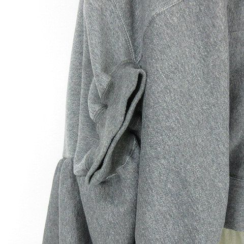 ジュンヤワタナベ JUNYA WATANABE 23AW 裏起毛ジップアップ ポンチョ風