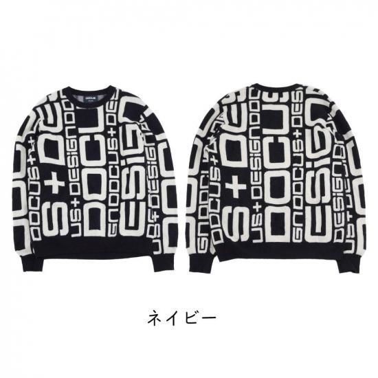 DOCUS ゴルフウェア ドゥーカス カシミアセーター 長袖 おしゃれ かっこいい メンズ DCM25A016 お取り寄せ商品