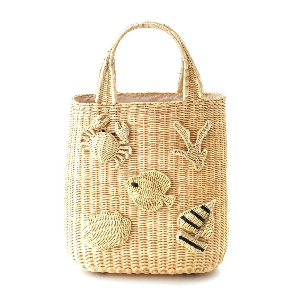 SEVENTEN by MIHOKAWAHITO マリンモチーフラタントート SEVEN TEN by