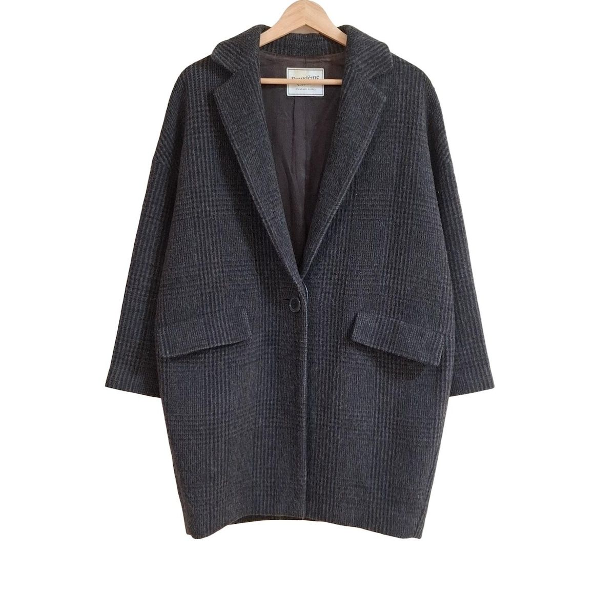 ⭐️ルネ⭐️新品タグ付 Deuxieme Classe ダークブラウンコート ⭐️ルネ様専用⭐️新品タグ付 Deuxieme Classe ダークブラウン