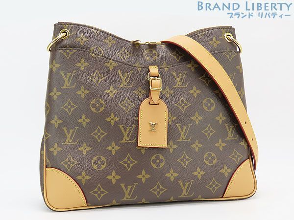 未使用】ルイヴィトン LOUIS VUITTON モノグラム オデオン NM MM 斜め掛けショルダーバッグ メッセンジャーバッグ ダークブラウン  Natural M45355 - メルカリ