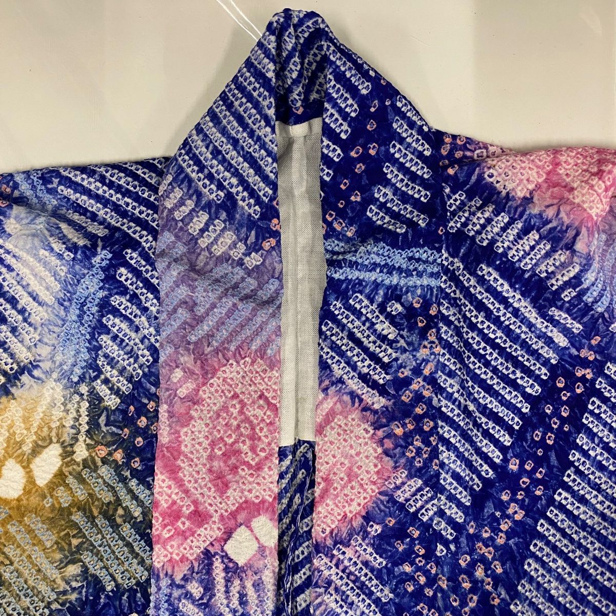 絞り浴衣 菖蒲