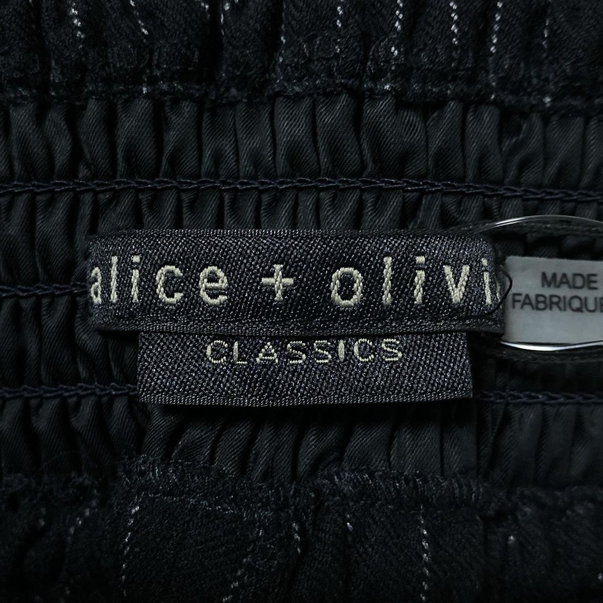 ALICE+OLIVIA アリスオリビア ミックスメディアパンツ NARIN alice+olivia(アリスオリビア) パンツ サイズS レディース美品