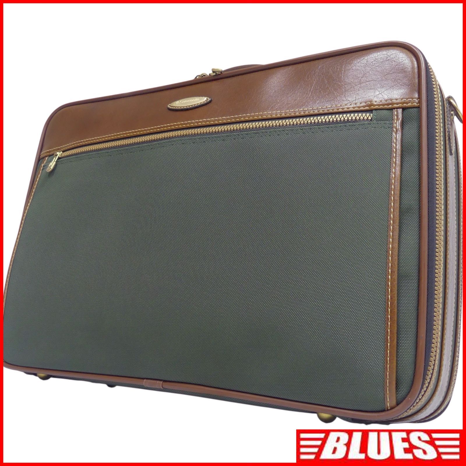 Samsonite サムソナイト ビジネスバッグ 2way 本革 スーツケース 機内 