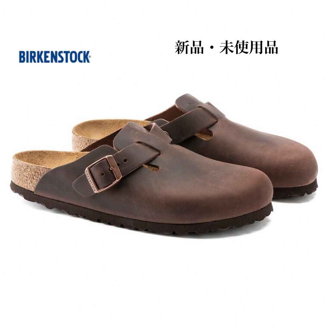 BIRKENSTOCK ボストン 26.5 ブラウン ビルケンシュトック BIRKENSTOCK Boston Natural Leather