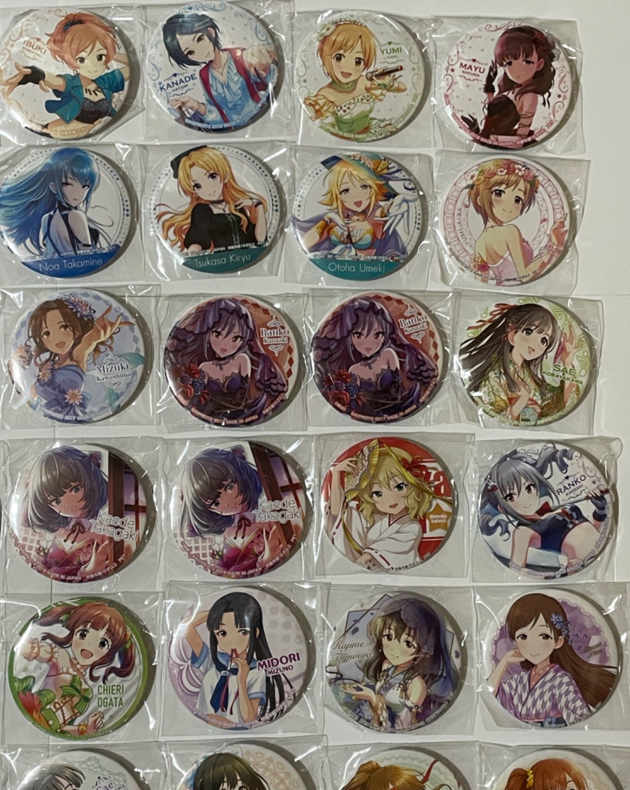 68個まとめ売り アイドルマスター シンデレラガールズ 缶バッジ