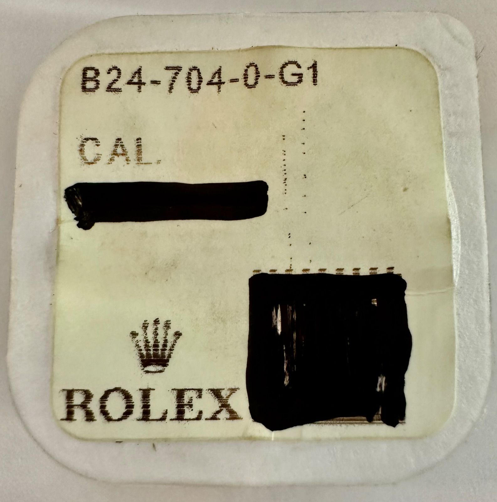 ロレックス　Rolex リューズ　24-704-0 SS 新品