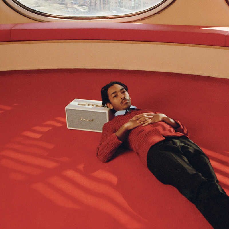  ブルートゥーススピーカー クリーム Bluetooth対応 その他 スピーカー ウーファー