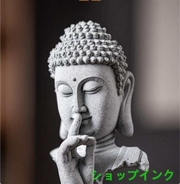 斉天大聖 静思 仏像 悟道  家の 置物 茶道具   工芸品 美術品 1196.jpg