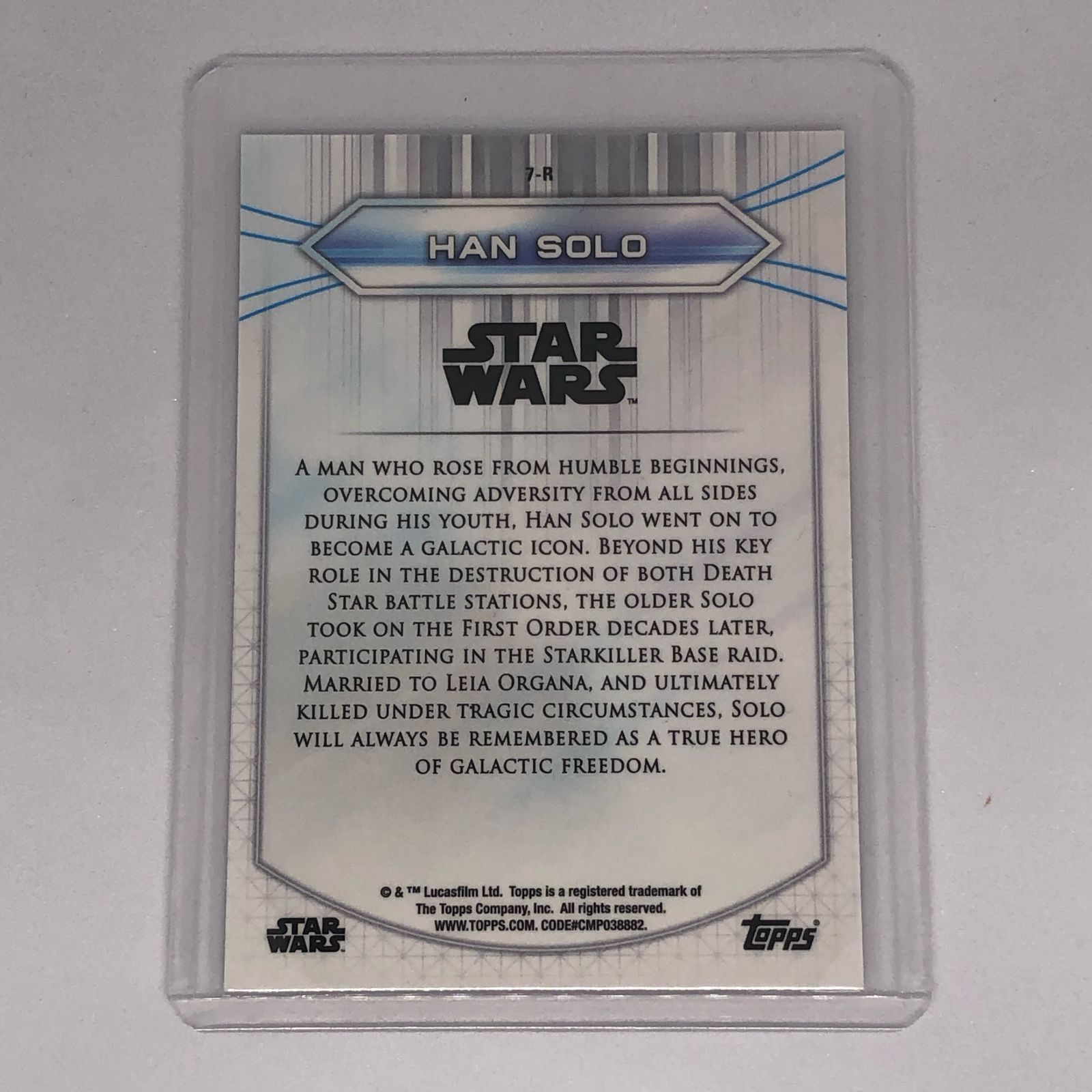 Han Solo / ハン・ソロ 2020 Topps Star Wars Chrome