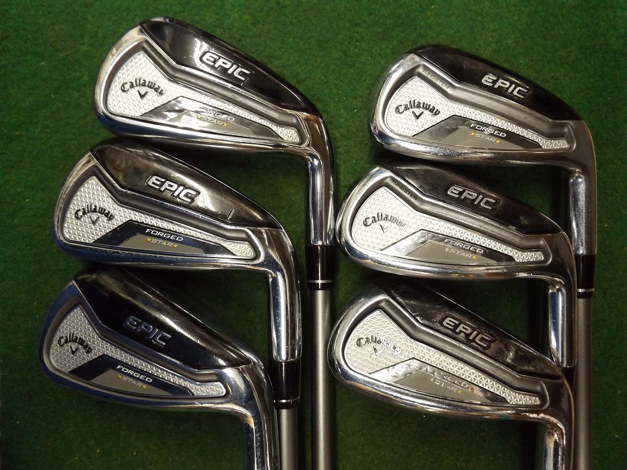 キャロウェイ EPIC FORGED STAR アイアン5~9 P 6本セット Amazon.com : Callaway EPIC FORGED STAR Iron 5-Piece Set [#6