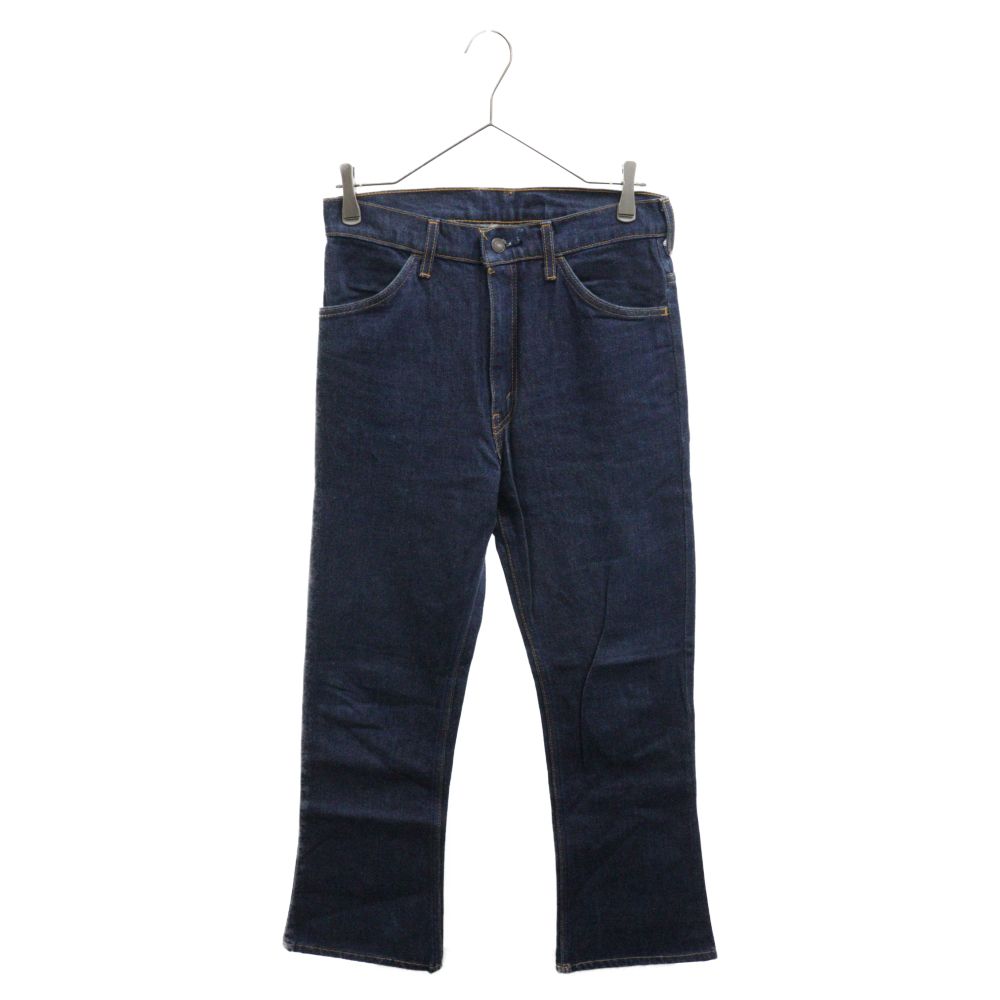 Levi's (リーバイス) 90S 日本製 VINTAGE ヴィンテージ 646 ボタン裏J09 復刻 オレンジタブ ジップフライ フレアデニムパンツ ベルボトム インディゴ