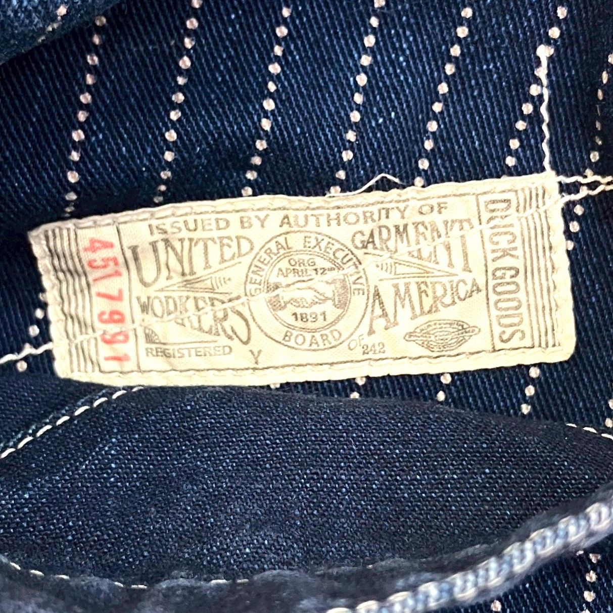 01w-5176 フリーホイーラーズ FREEWHEELERS CONDUCTOR VEST