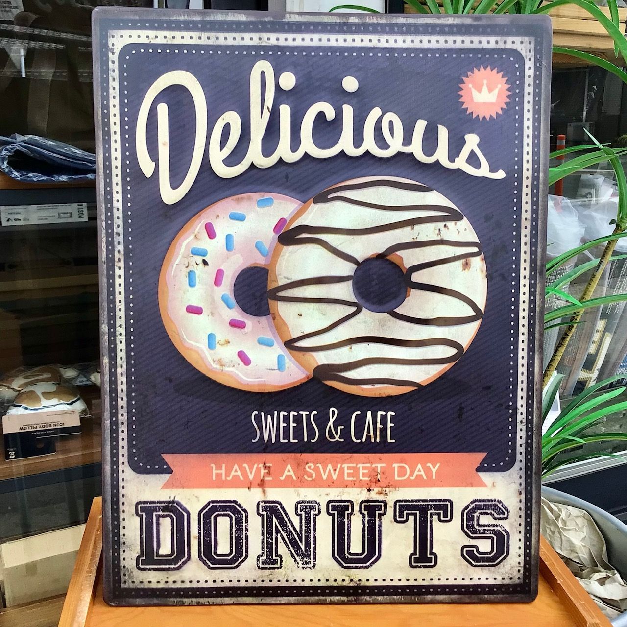 ビンテージ　ダンキンドーナツ　看板　アクリルサイン　アメトイ　店舗用 ビンテージ DUNKIN' DONUTS ダンキンドーナツ ライトサイン 看板