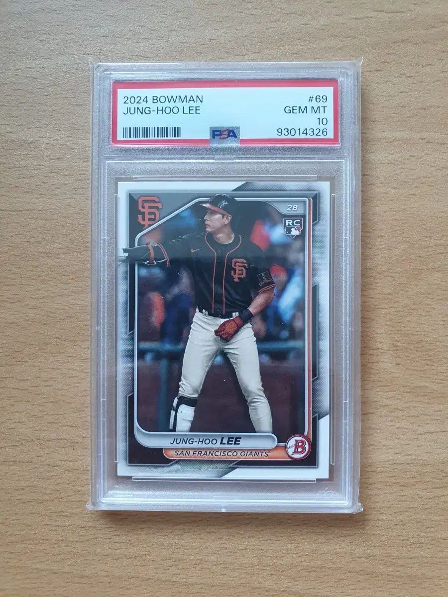 2025 TOPPS トップス バウマン 李政厚 イ ジョンフ ルーキー PSA10 カード 販売
