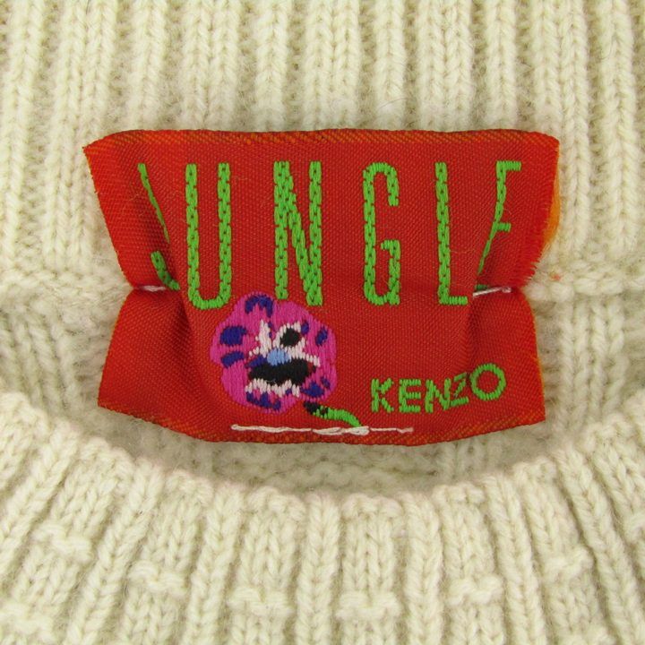 KENZO （ケンゾー）ウールニットセーター　レデイース KENZO☆関税込 100%ウール レディースニット・セーター (KENZO