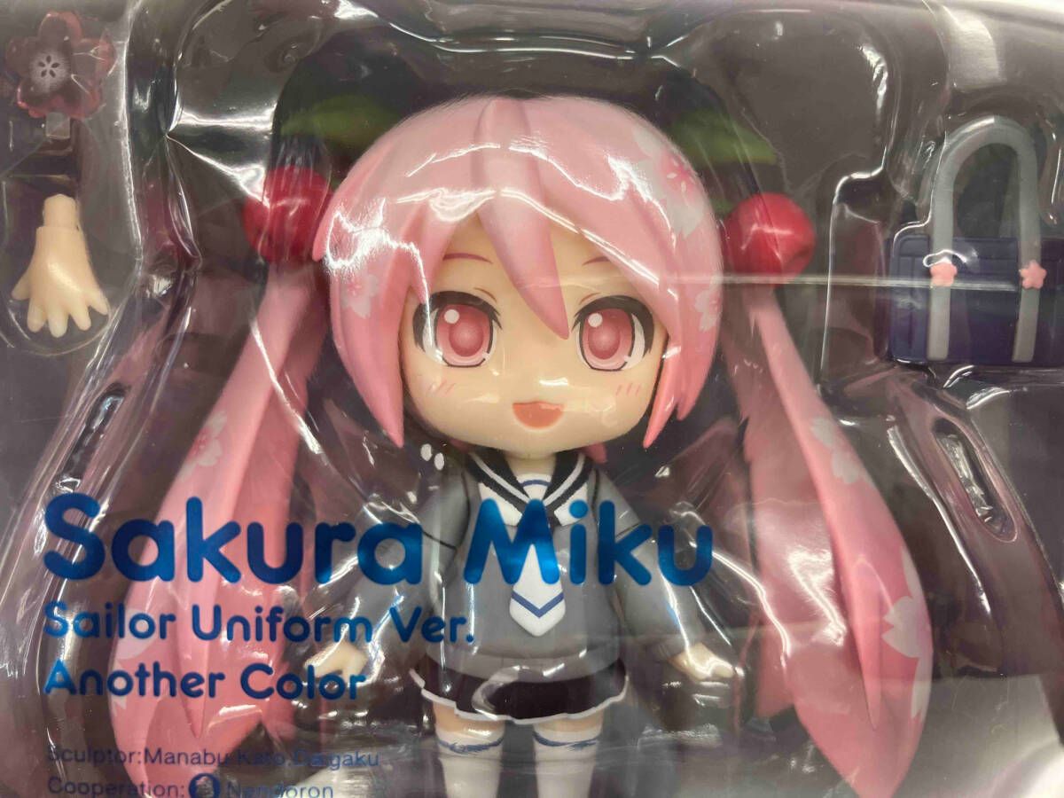 ラスト賞 ねんどろいど 2331ーb 初音ミク 桜ミク セーラー服Ver