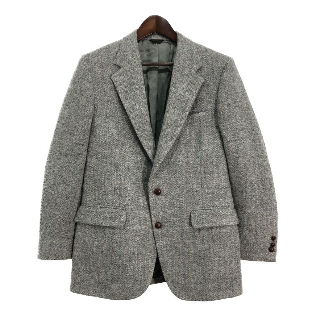 70年代 Harris Tweed ハリスツイード ウール テーラードジャケット