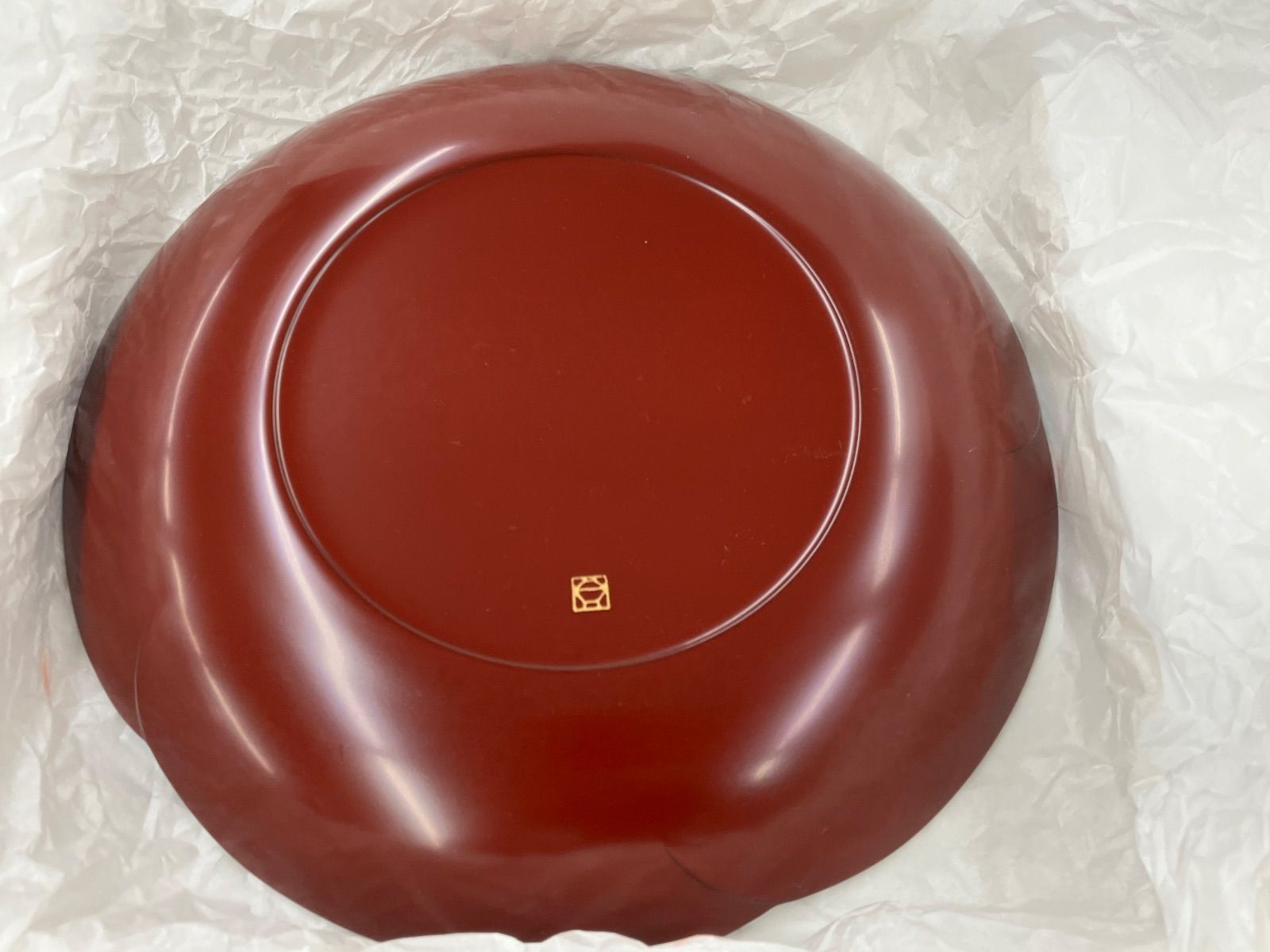 未使用 宮内庁御用達 漆器 山田平安堂 捻梅皿 古代朱 - メルカリ