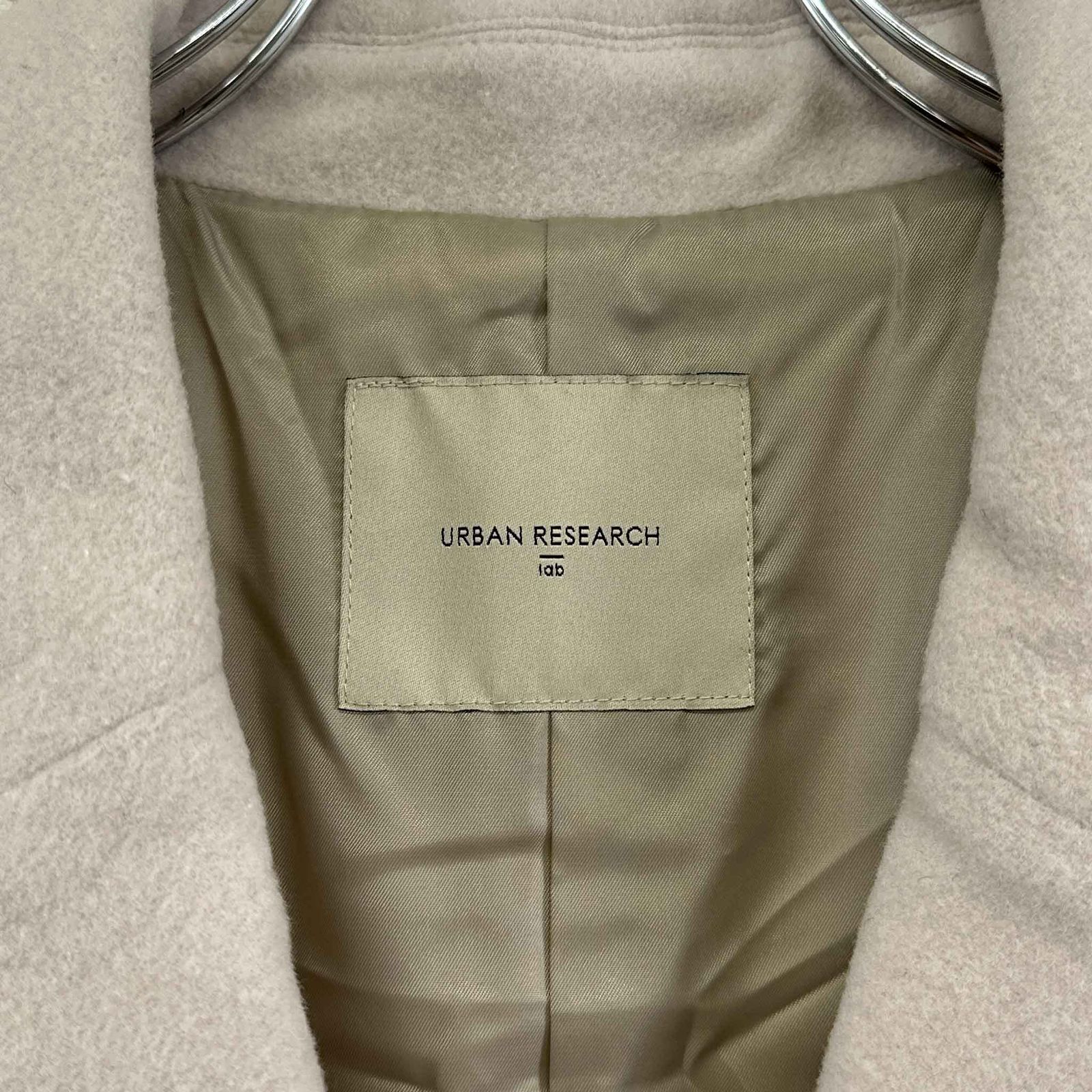 URBAN RESEARCH アーバンリサーチ チェスターコート オフホワイト  