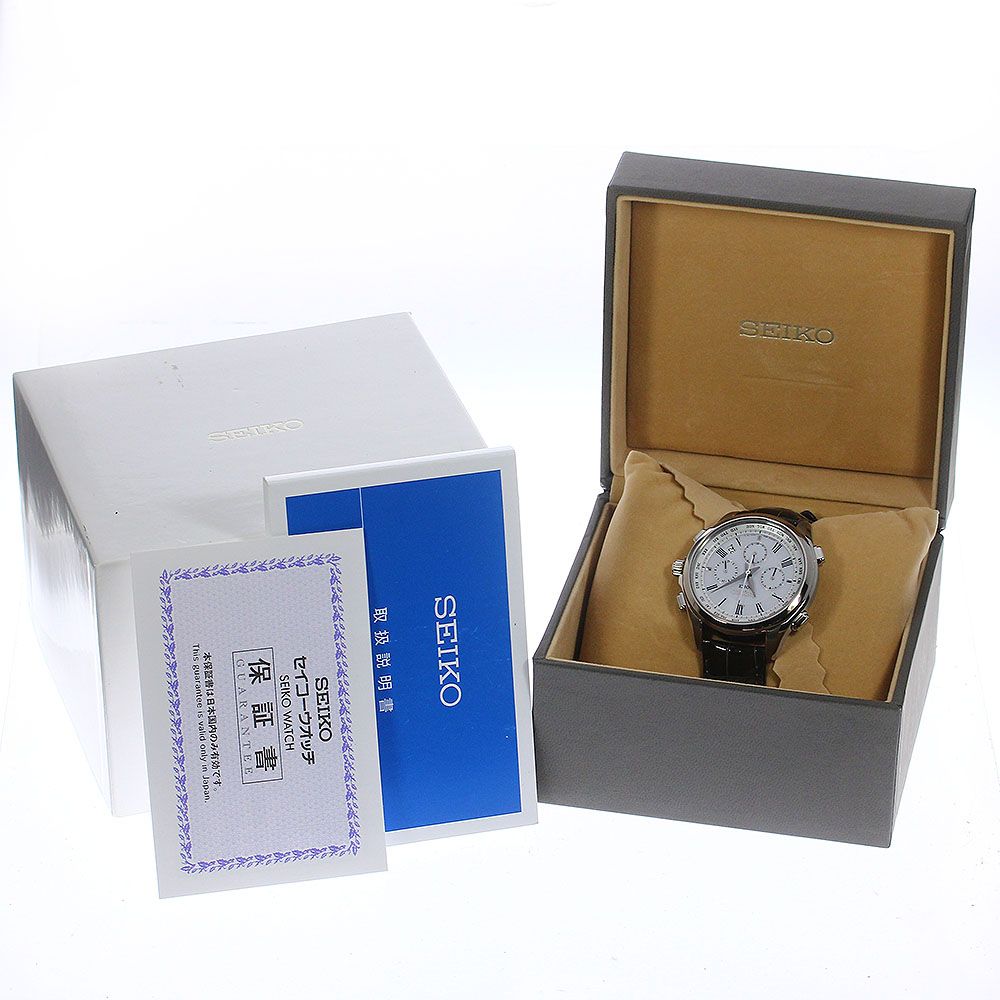 【稼働品】SEIKO 腕時計 DOLCE 8B92-0AJ0 箱付き